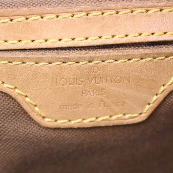 LOUIS VUITTON Montsouris GM Backpack Bag Monogram Leather Brown M51135 96CA273 main image 9